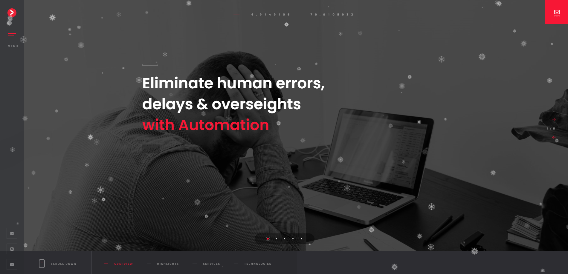 Online presence implementation including website design and development for ITOps Automation vertical of PragICTS. 