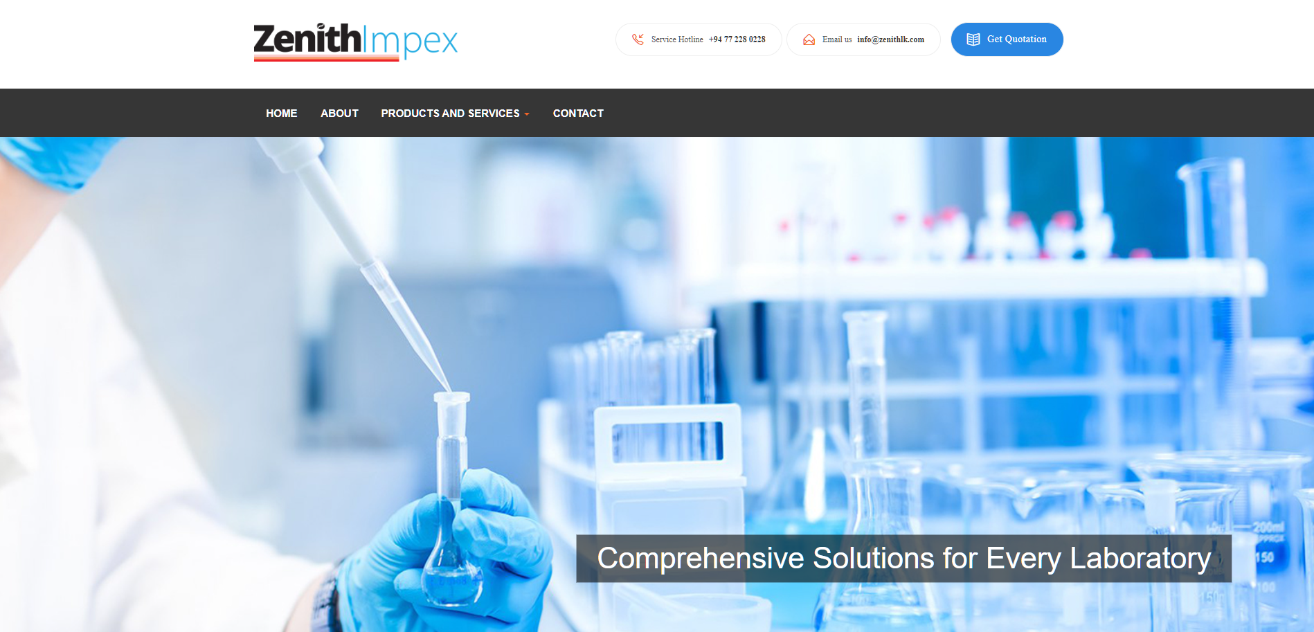 Online presence implementation including website design and development.